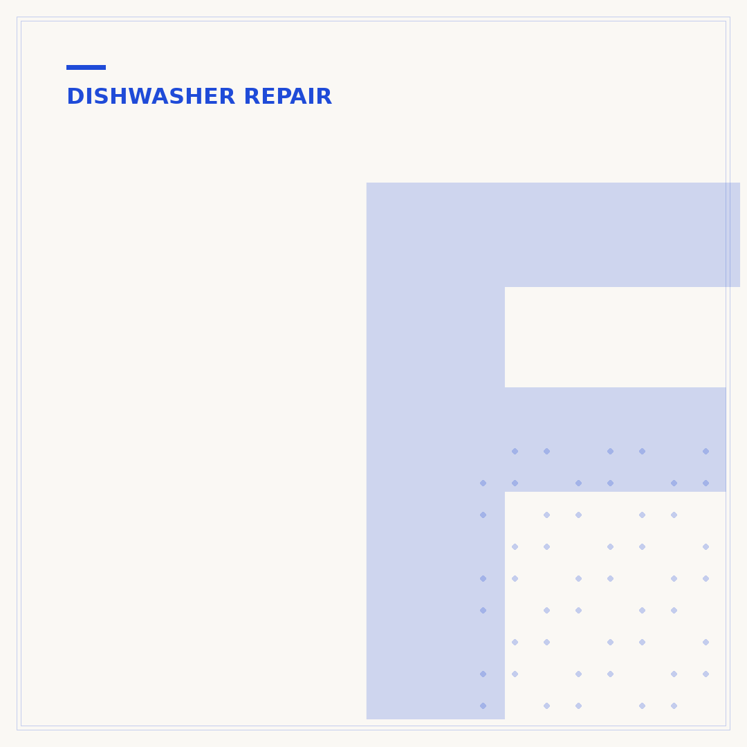Frigidaire Professional Dishwasher Repair