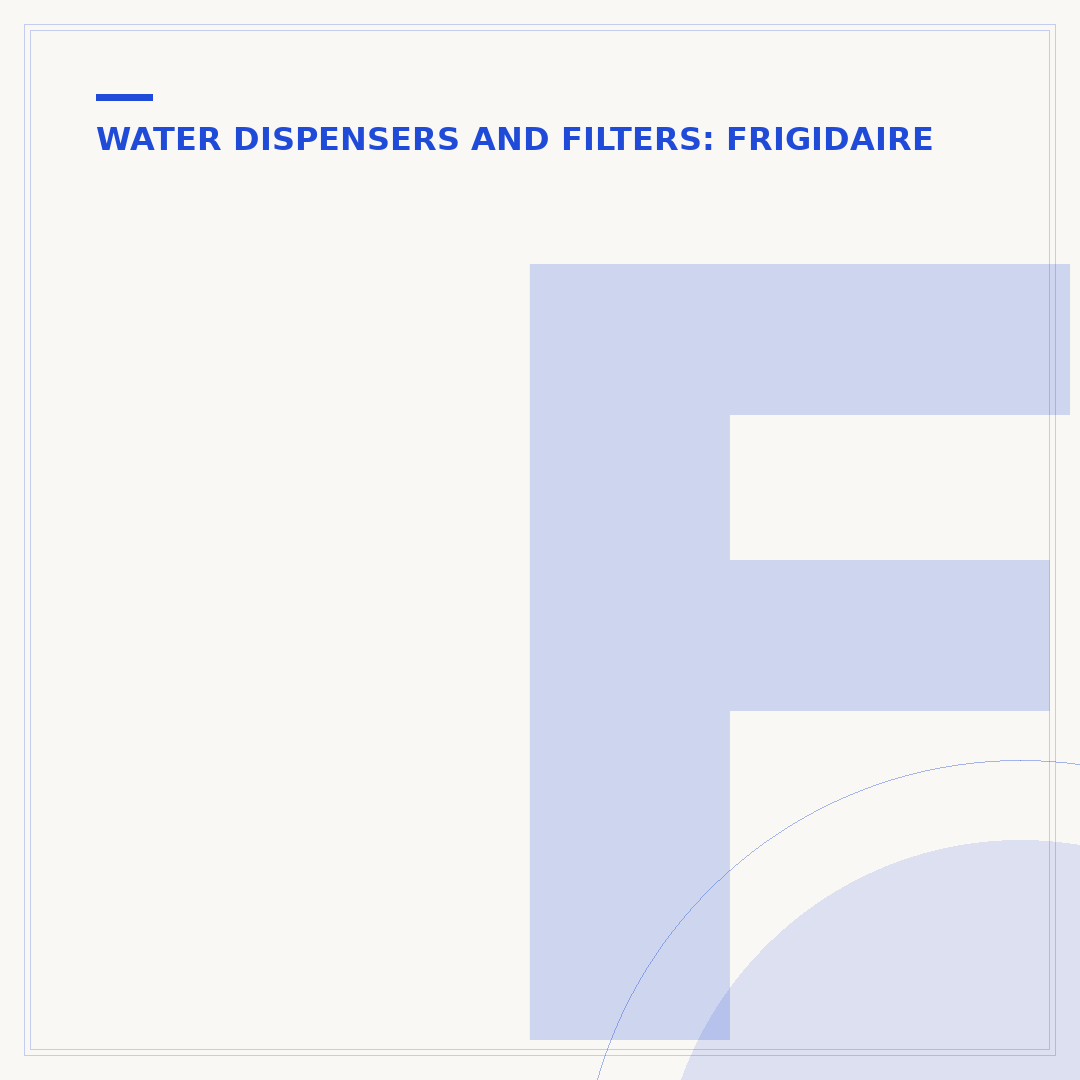 Frigidaire Professional Refrigerator Water Filter