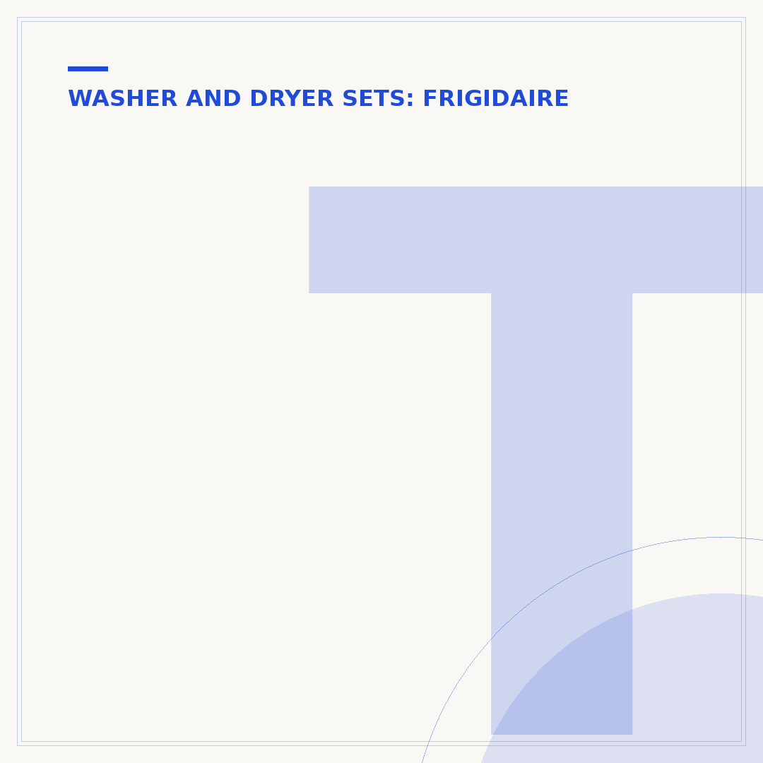 Troubleshooting a Frigidaire Washer Dryer Combo