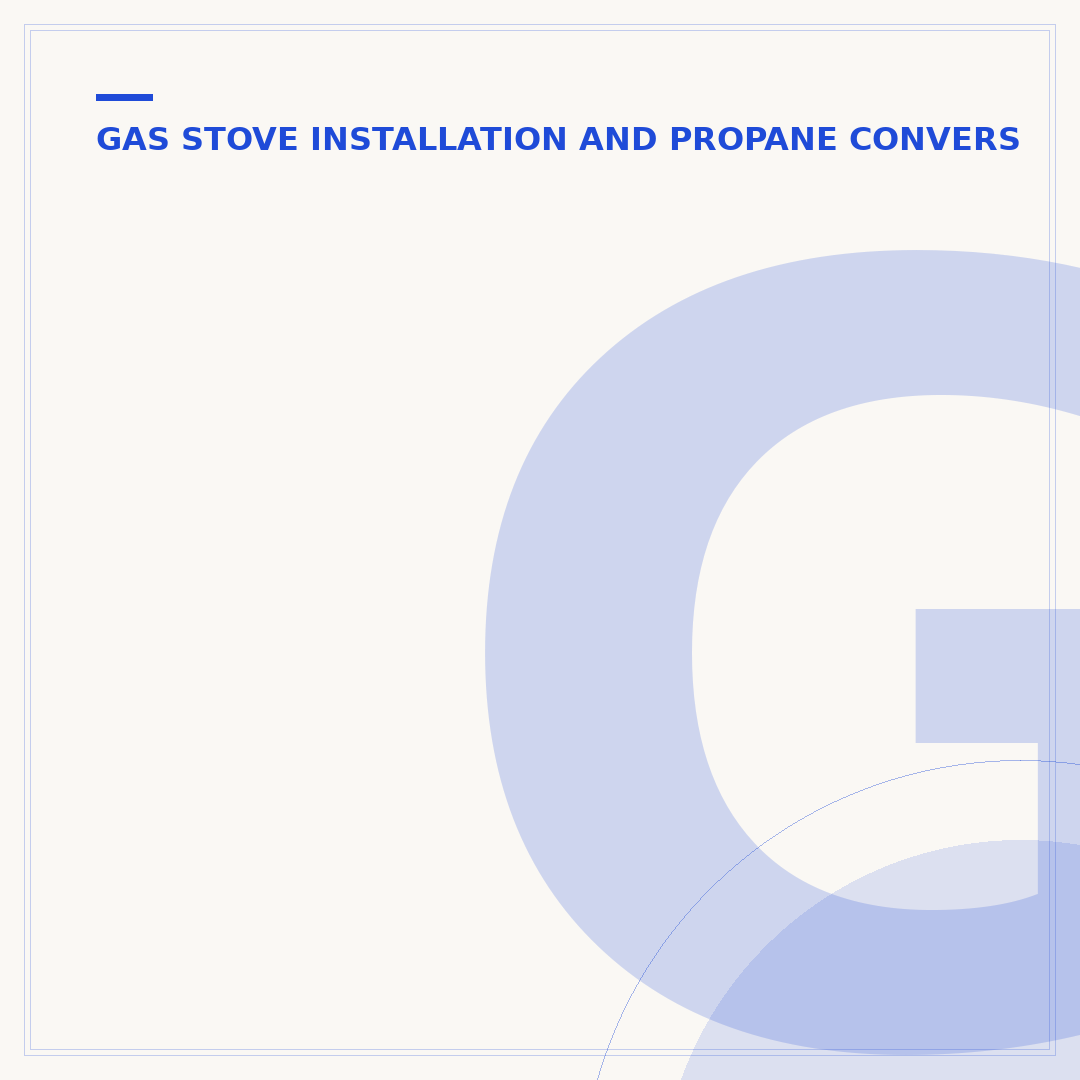 Gas Line for Stove: Installation & Connection Basics
