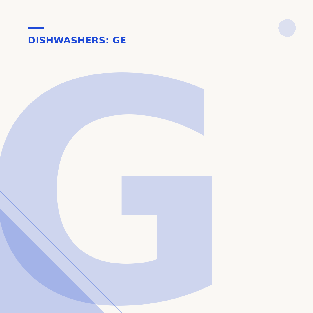 GE Dishwasher Not Running