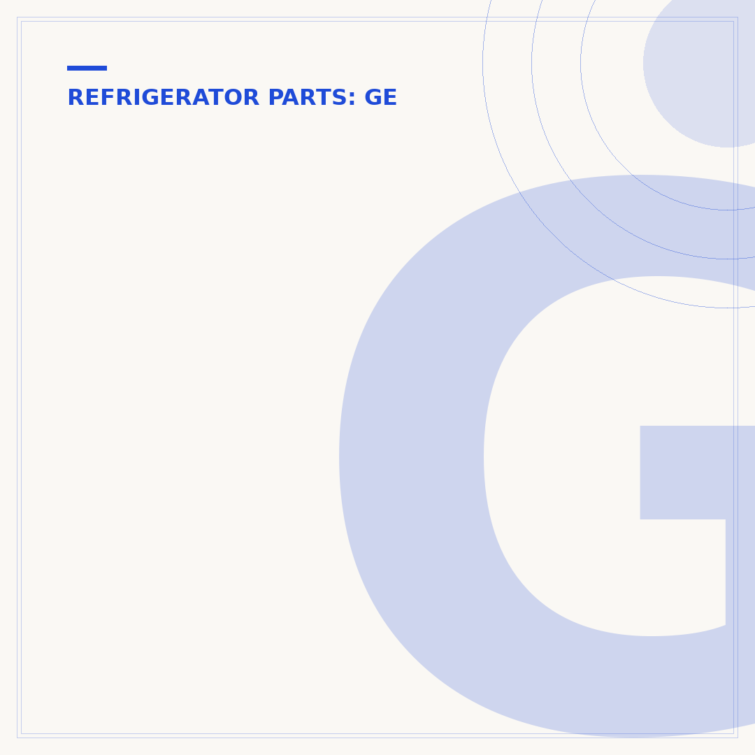 GE Refrigerator Evaporator Fan Motor: What You Need to Know
