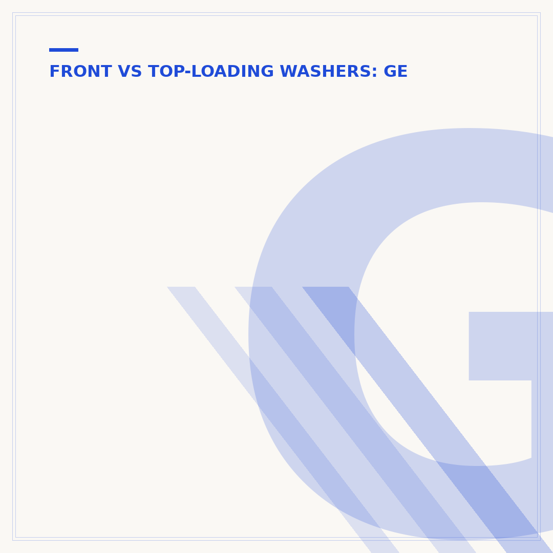 GE Front Load Washer Troubleshooting Manual: Find Support