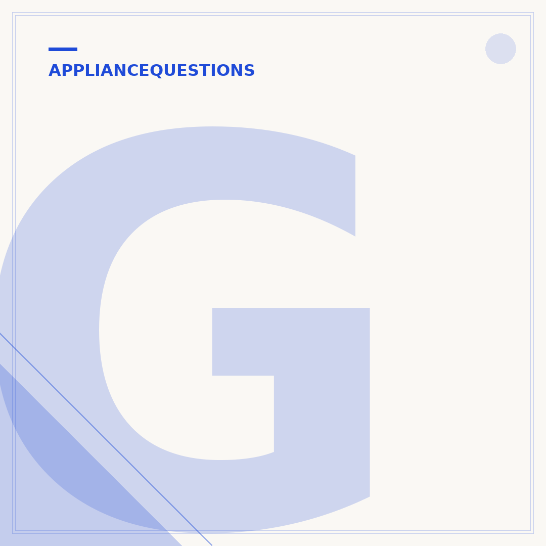 GE Profile Induction Cooktop Repair