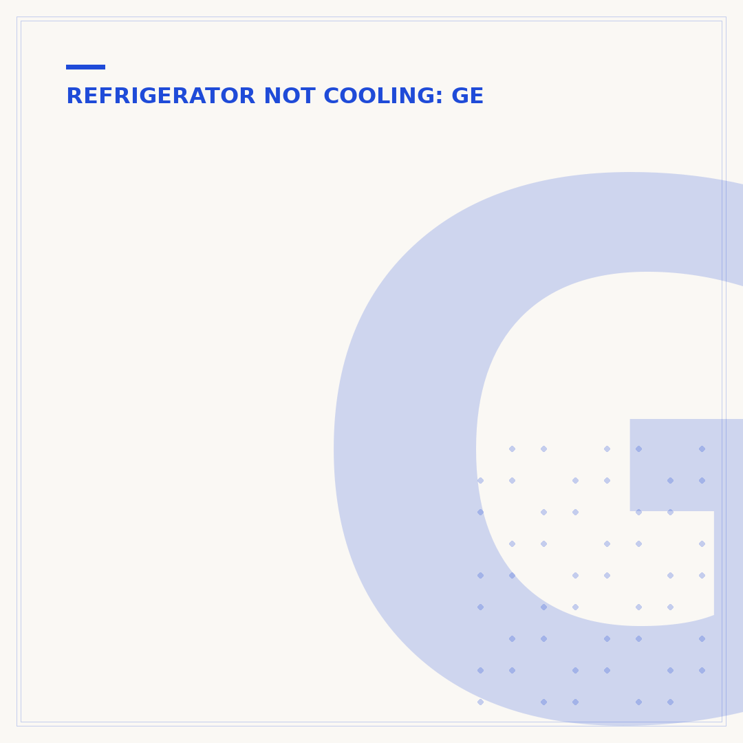 GE Refrigerator Turbo Cool: What It Does & How It Works