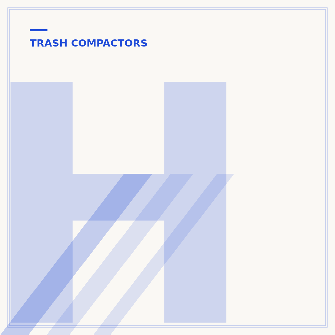 House Trash Compactor: What It Is & How It Works