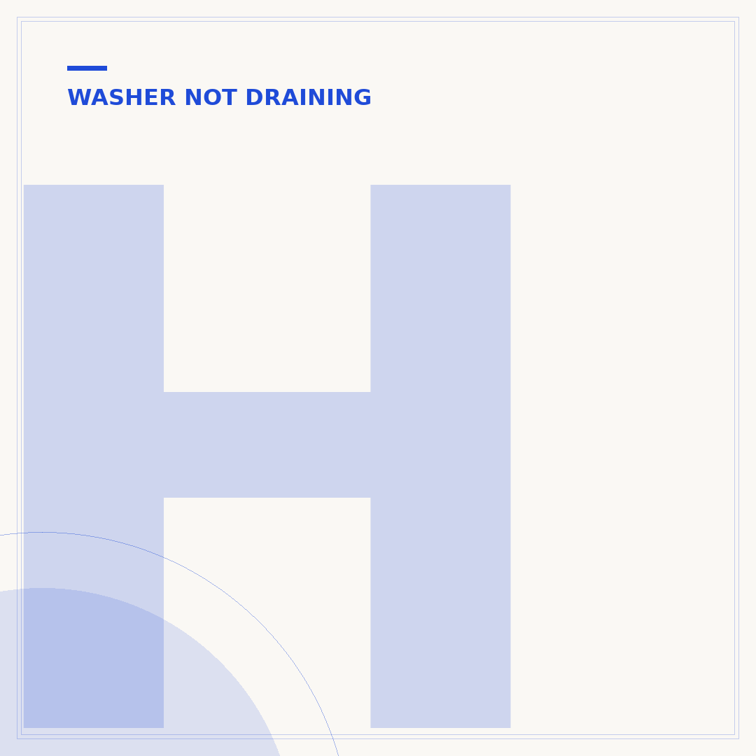 How to Drain a Washer Full of Water: Methods Explained