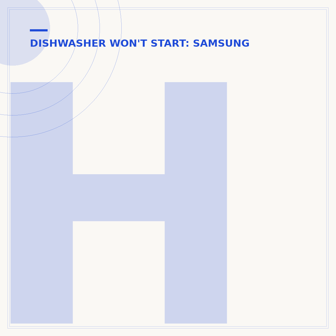 How to Start Your Samsung Dishwasher: Cycles & Operation