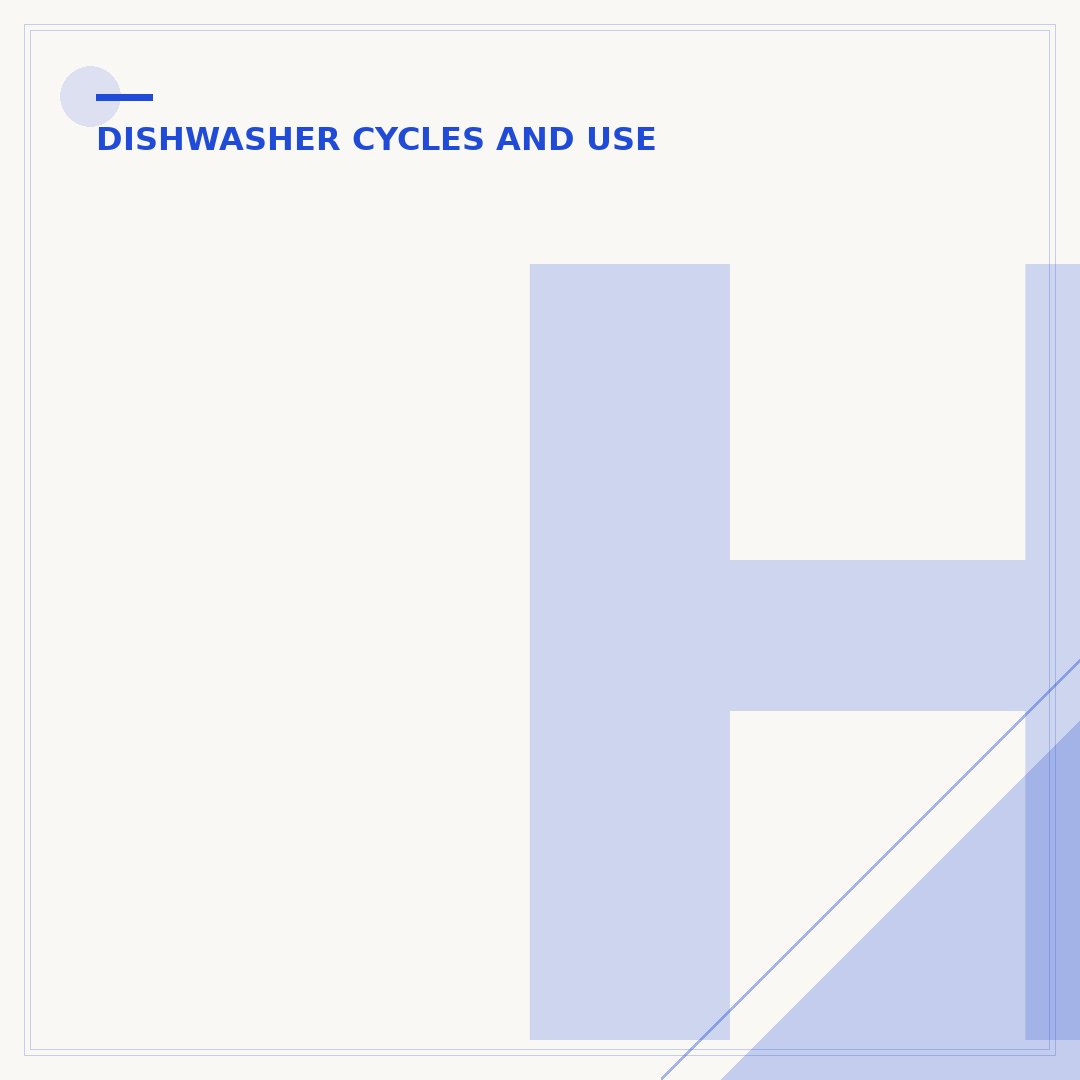 How to Use Your GE Dishwasher: Cycles and Options Explained