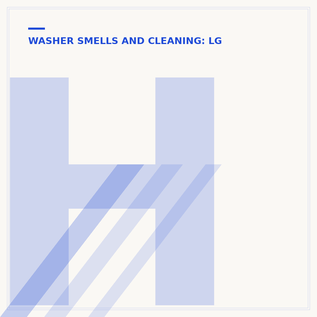 How to Use Tub Clean on LG Washer