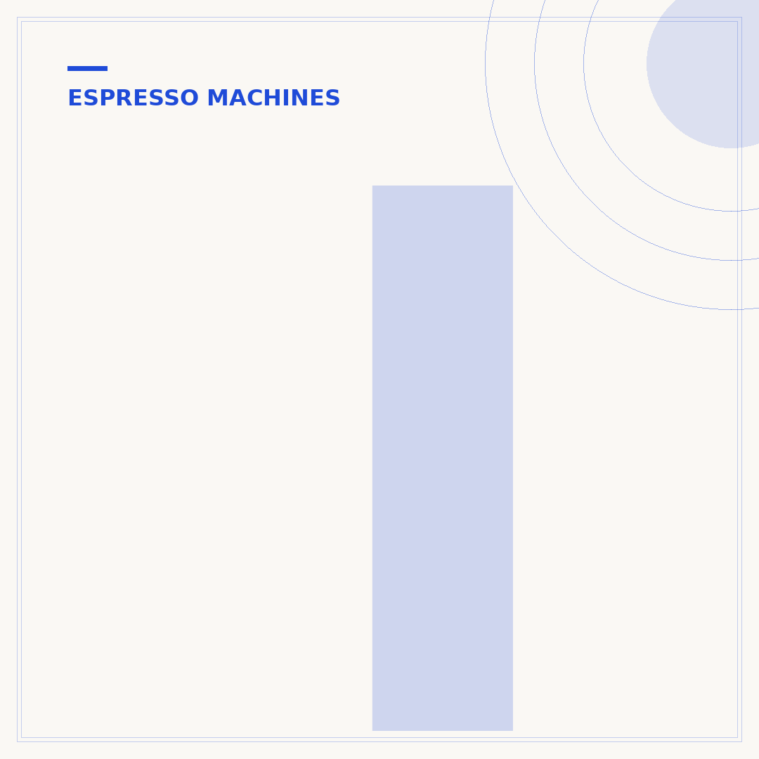 Industrial Espresso Machine: Power for High-Volume Cafes