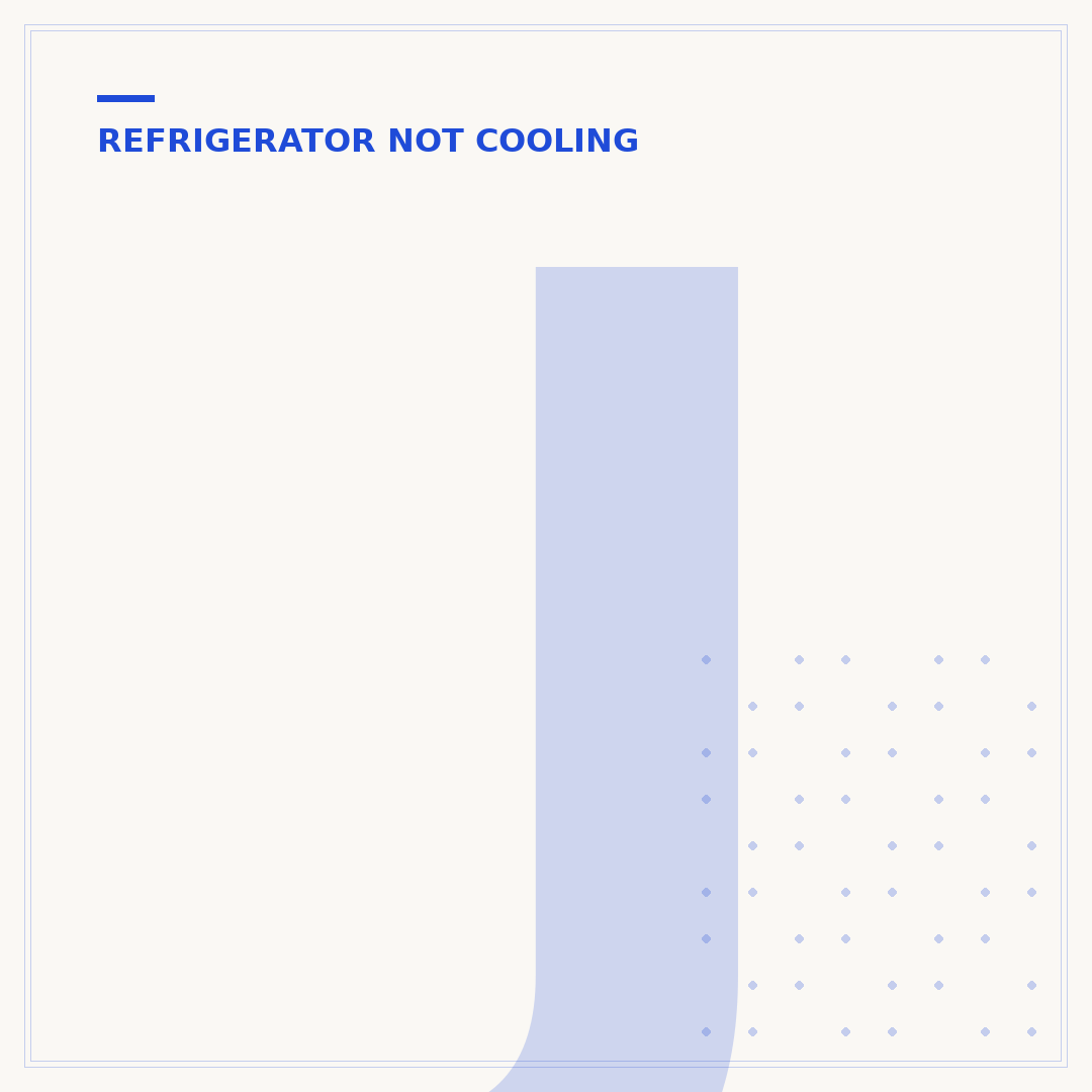 Jenn-Air Refrigerator Not Cooling: Causes & Solutions