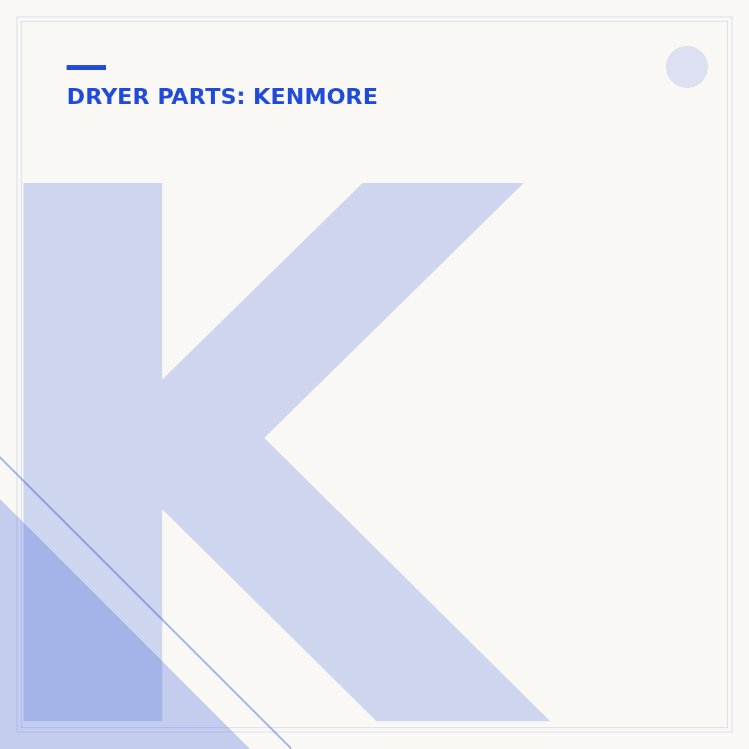Kenmore Dryer Thermal Fuse: Function and Replacement