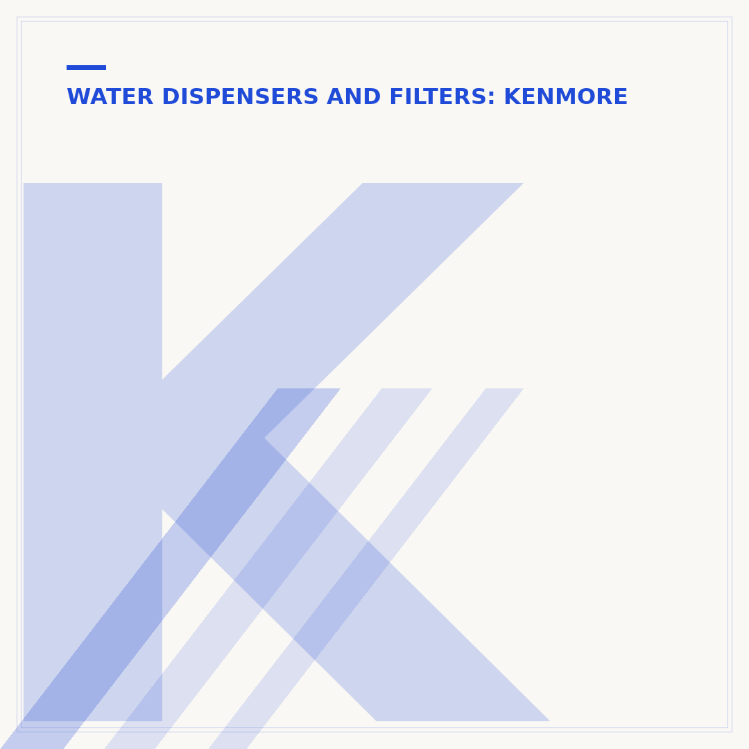 Kenmore Refrigerator Replacement Filter