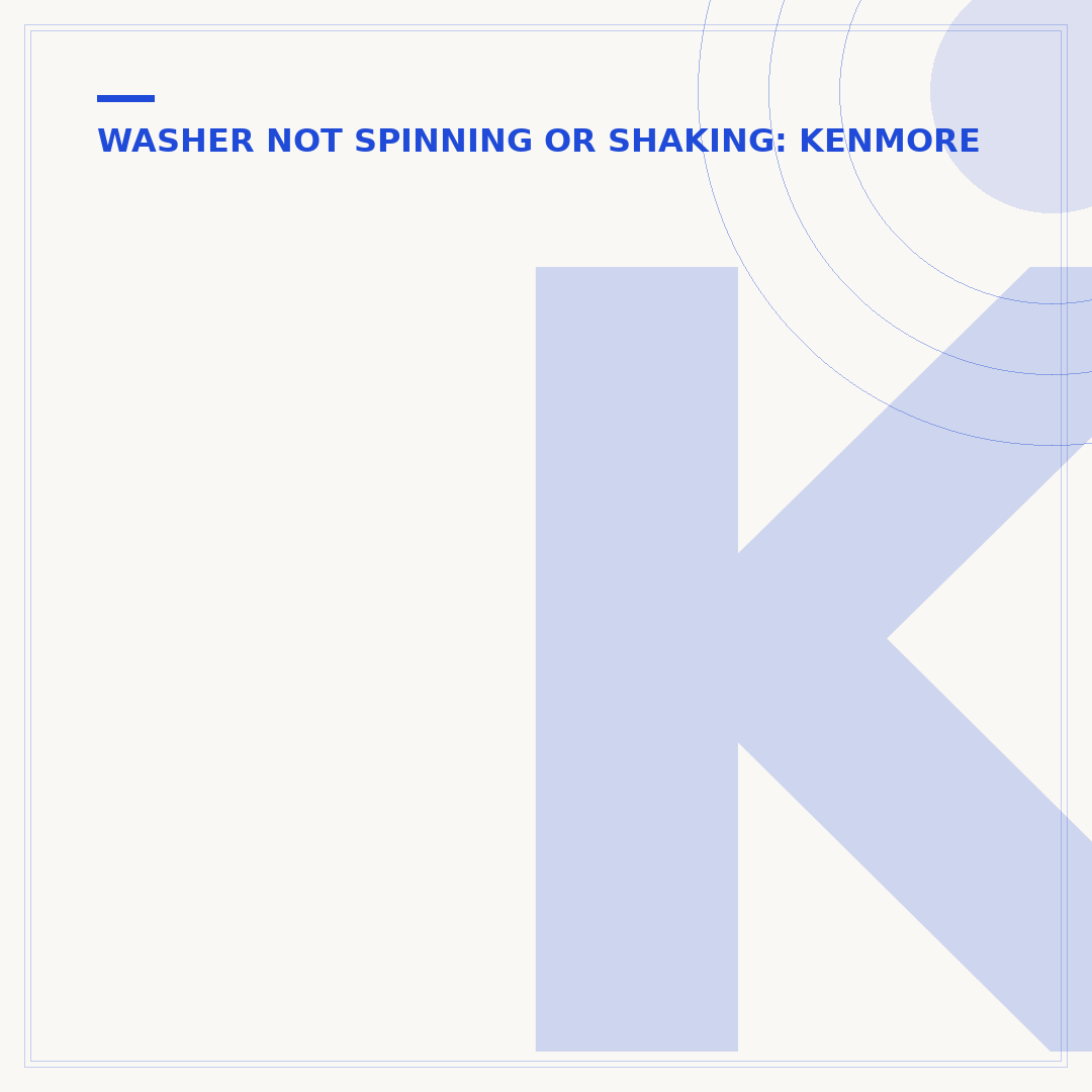 Kenmore Washer Agitator Repair Kit: Fix Your Machine