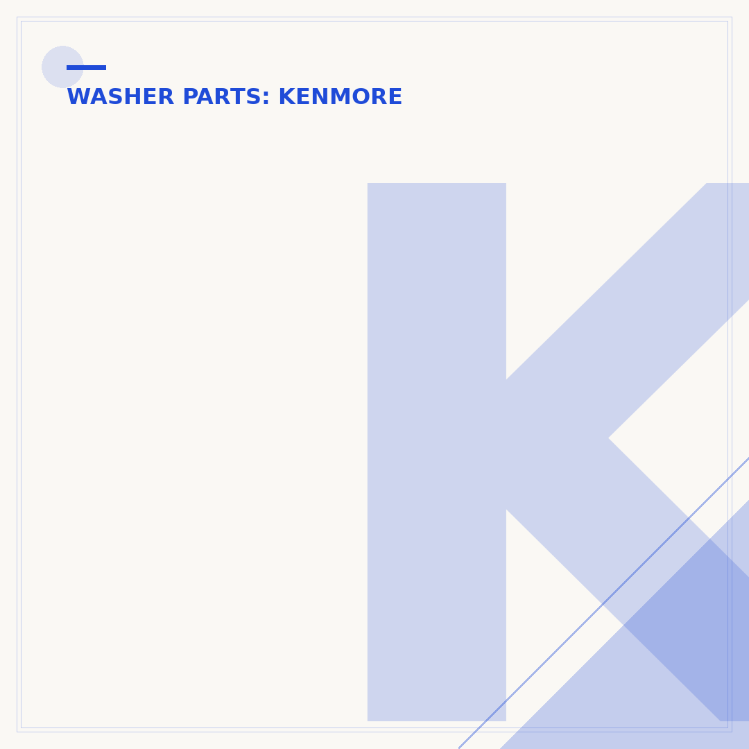 Kenmore Washer Lid Switch: How It Works & Fixes
