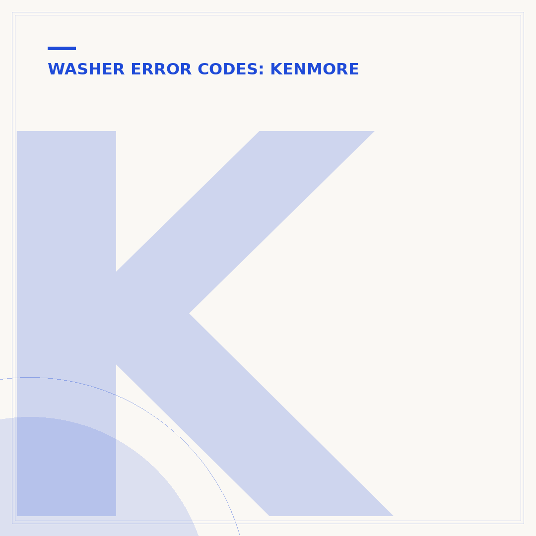 Kenmore Washer UE Code: Troubleshooting and Fixes