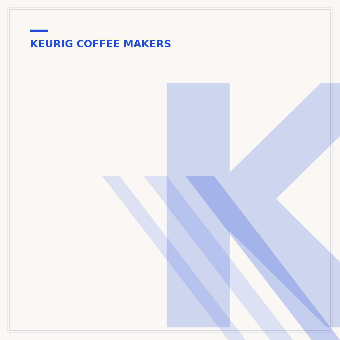 Keurig K Cup Reusable Pods: Brew Smarter