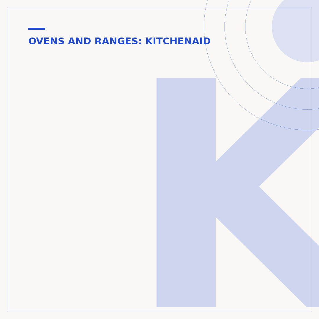 Kitchen Aid Gas Stove