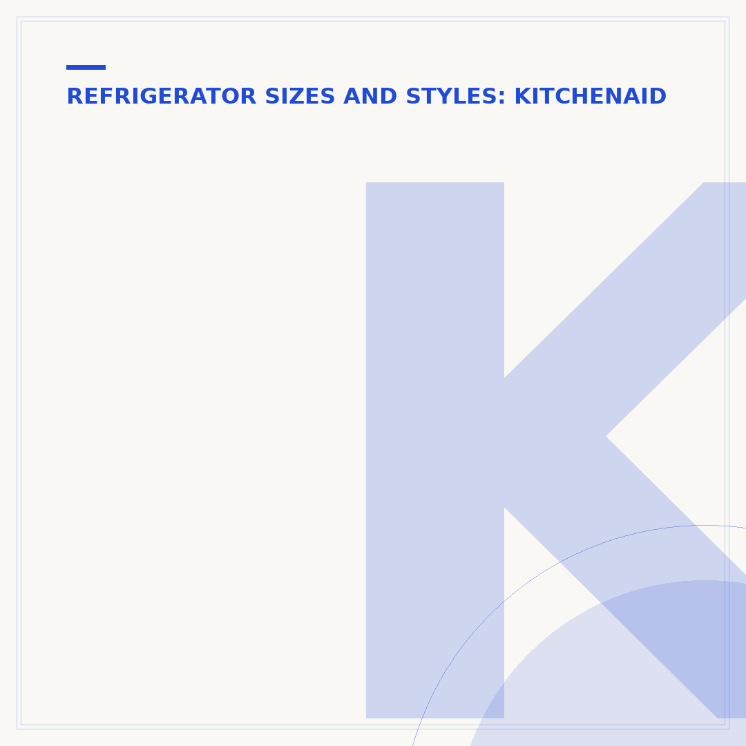 KitchenAid Side By Side Refrigerators: Features & Benefits