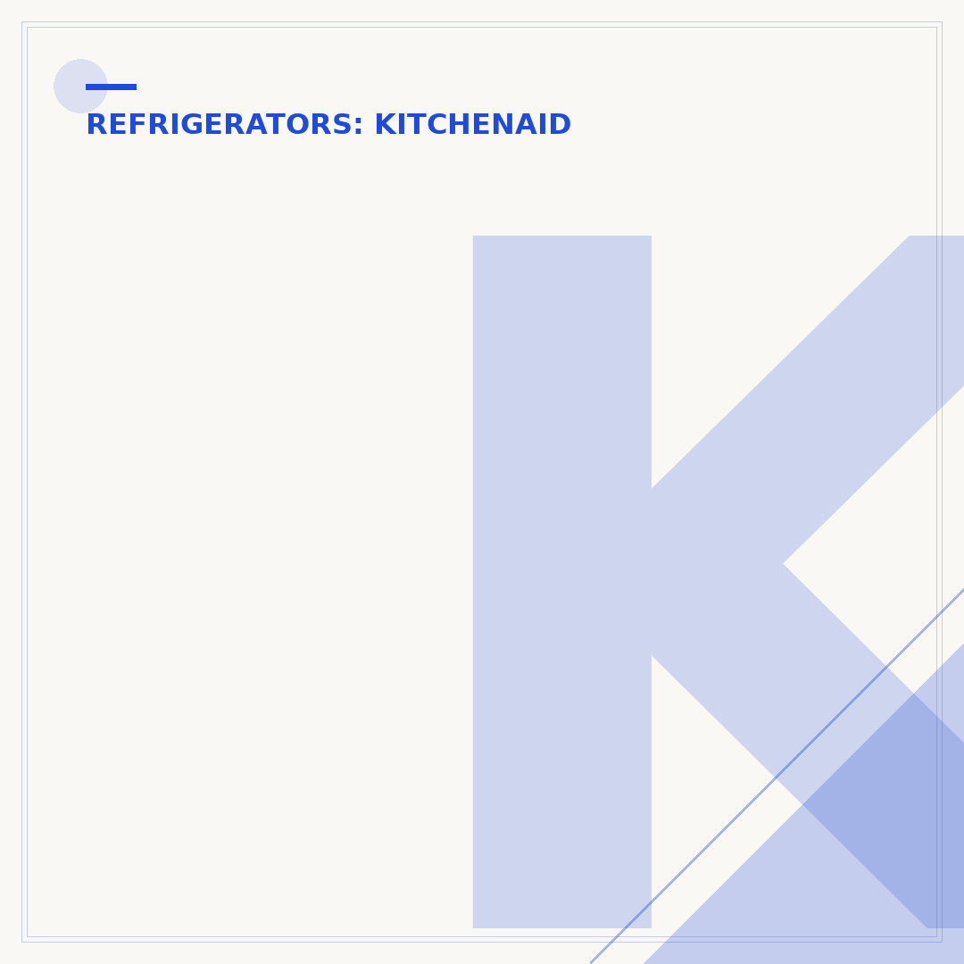 KitchenAid Superba Refrigerator: Features, Pros & Cons