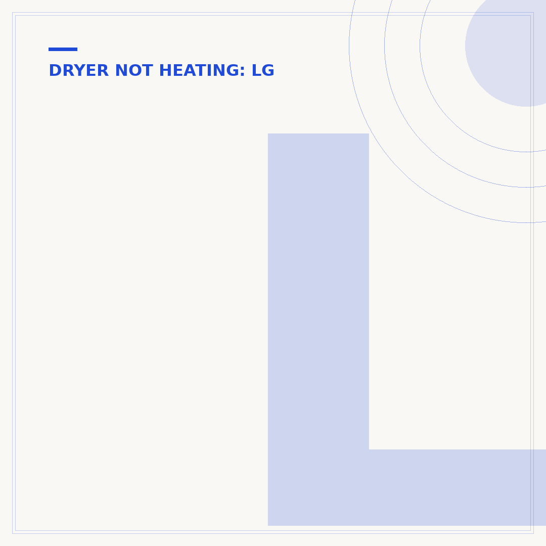 LG Dryer Heating Element