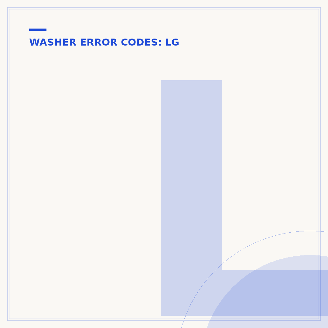 LG Inverter Direct Drive Washer UE Code: Fix & Meaning