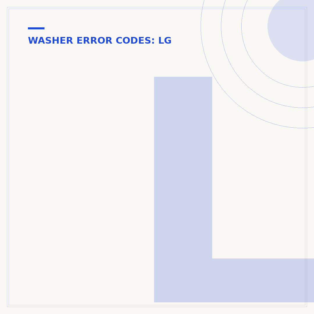 LG ThinQ Washer SUD Code: Causes and Solutions