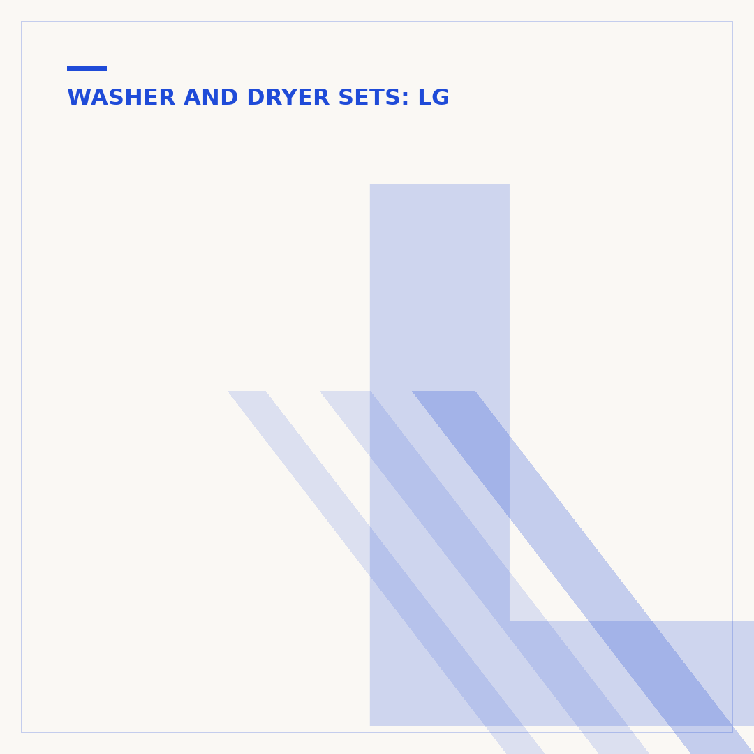 LG Washer Dryer Stacking Kit: Compatibility & Installation