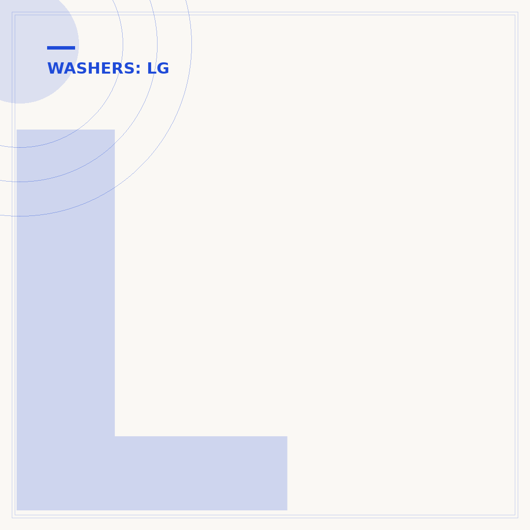 LG Wave Force Washer