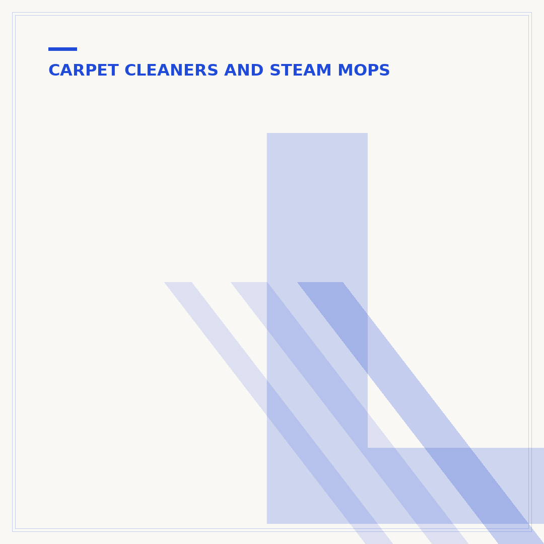Lightweight Carpet Cleaner
