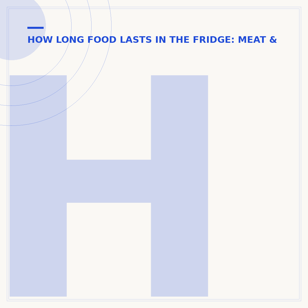 How Long Does Lunch Meat Keep in the Fridge?