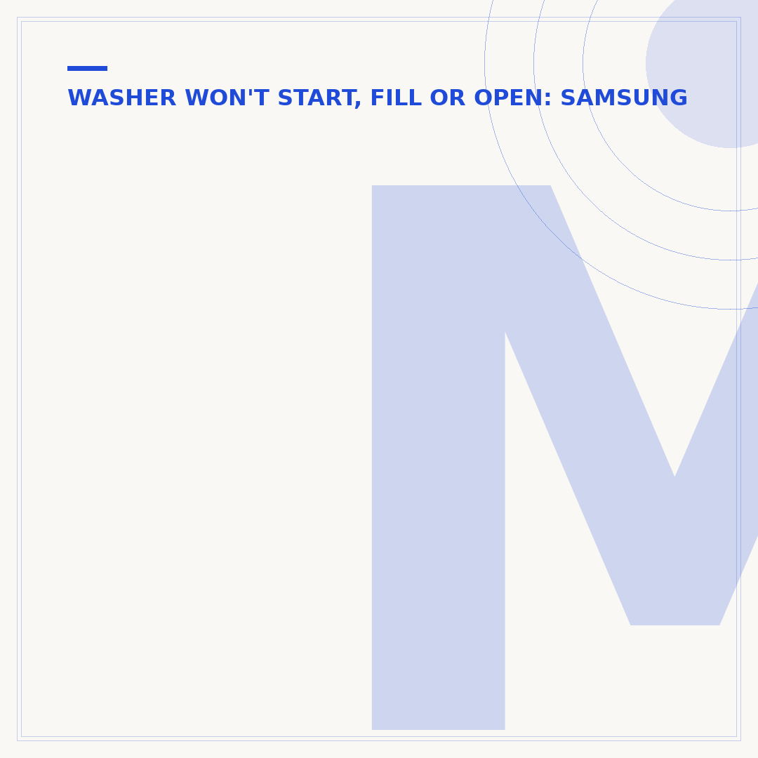 Manually Unlock Samsung Washer Door: Troubleshooting Steps