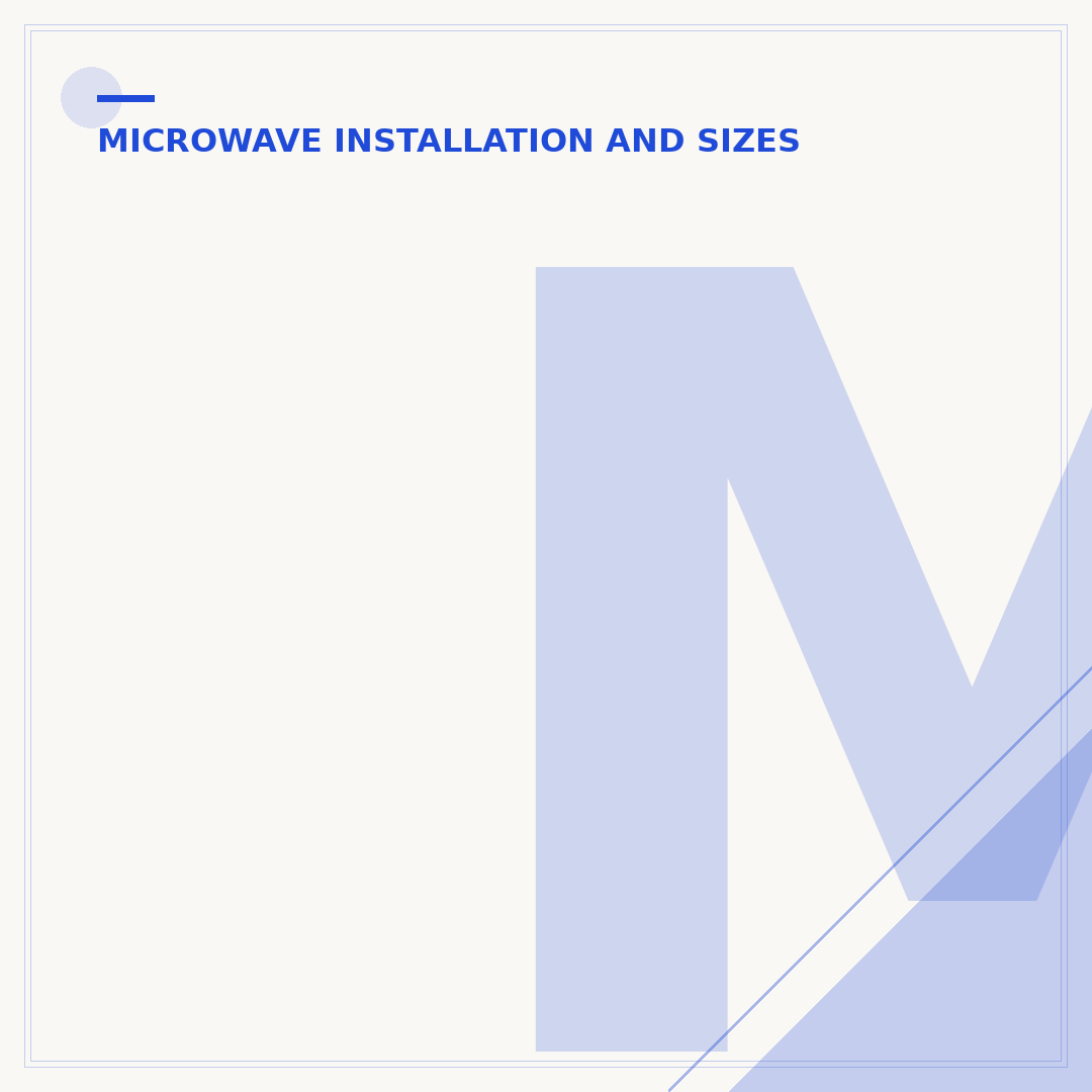 Maytag Over the Range Microwave: Selection & Installation