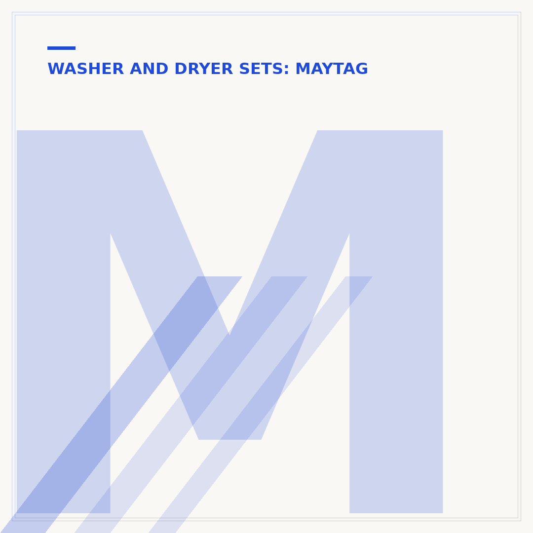 Maytag Washer Dryer Stack: Space-Saving Solutions