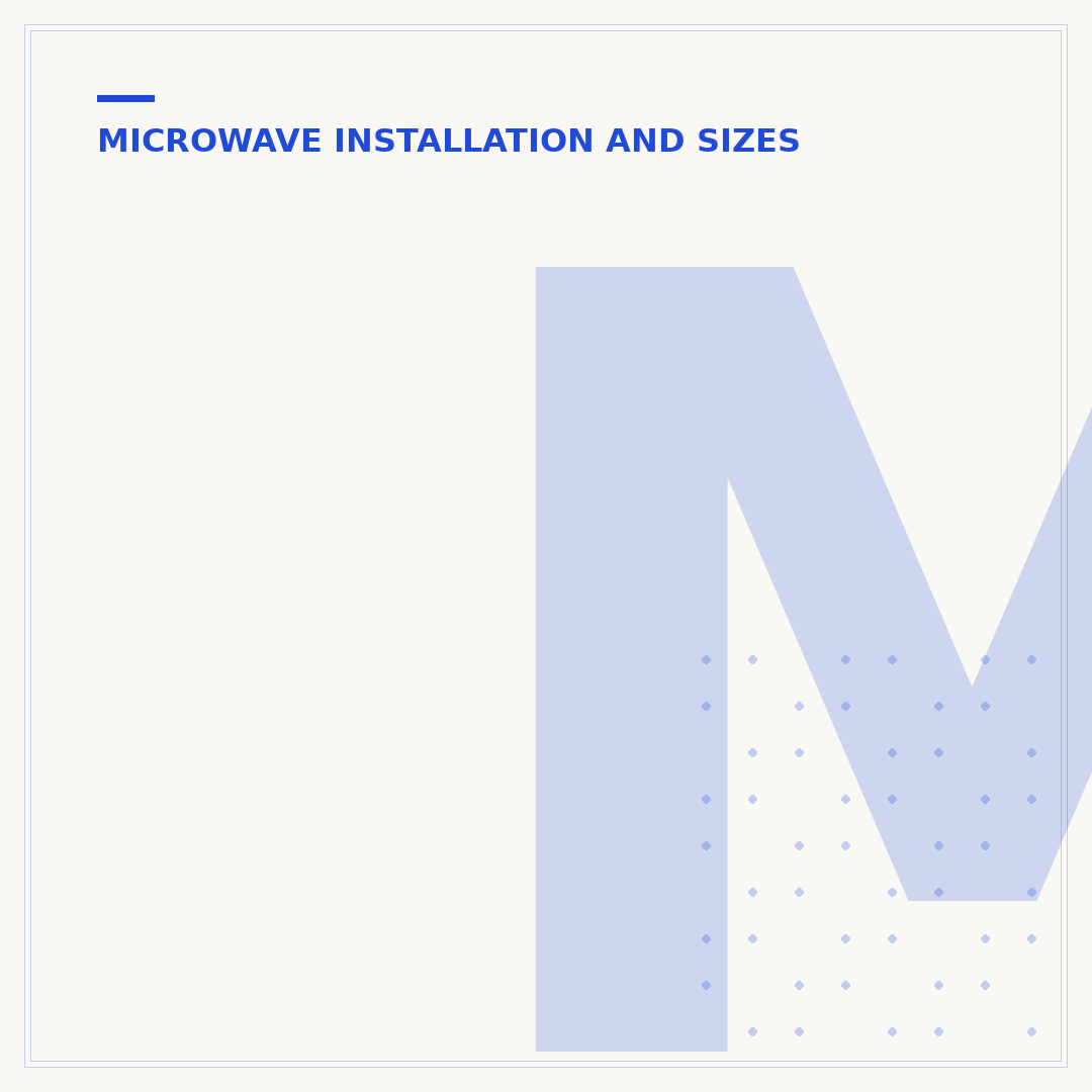 Microwave Mounted Under Cabinet Installation & Options