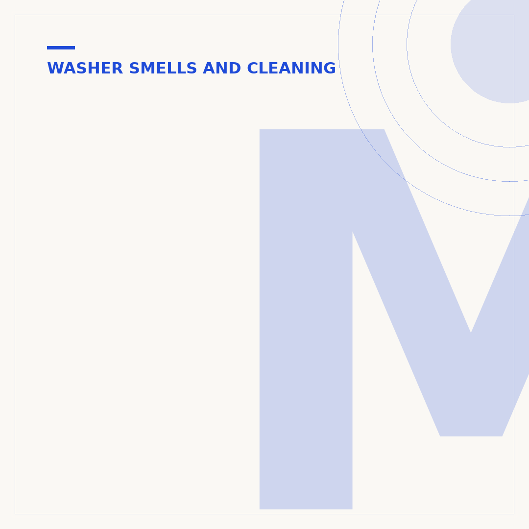 Musty Smell Front Loading Washing Machine: Causes & Fixes