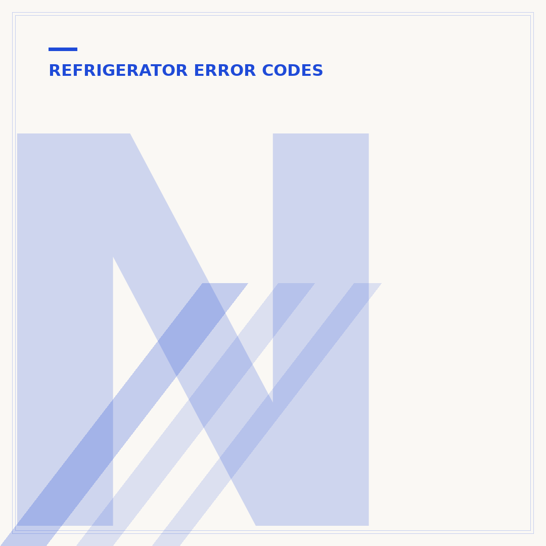 NC Error Code on GE Refrigerators: What It Means