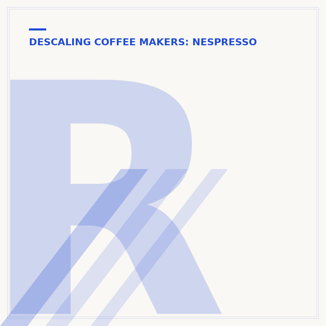 Reset Your Nespresso Machine After Descaling