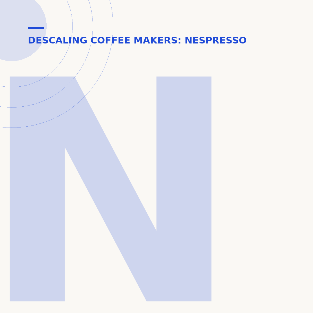 Nespresso Vurtuo Enters Descaling Mode but Will Not Descale