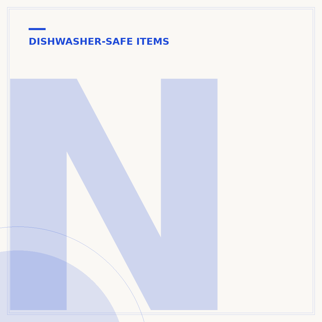 Not Dishwasher Safe Symbol: What It Means