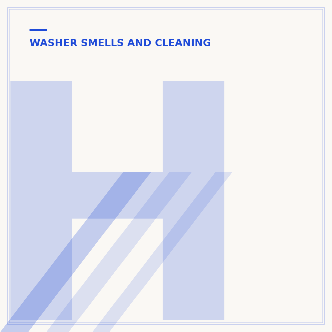 How to Get Odor Out of Front Load Washer
