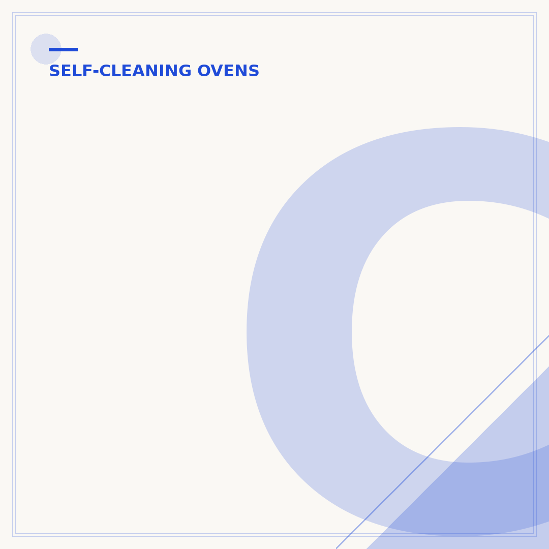 Can You Use Oven Cleaner on Self-Cleaning Ovens?