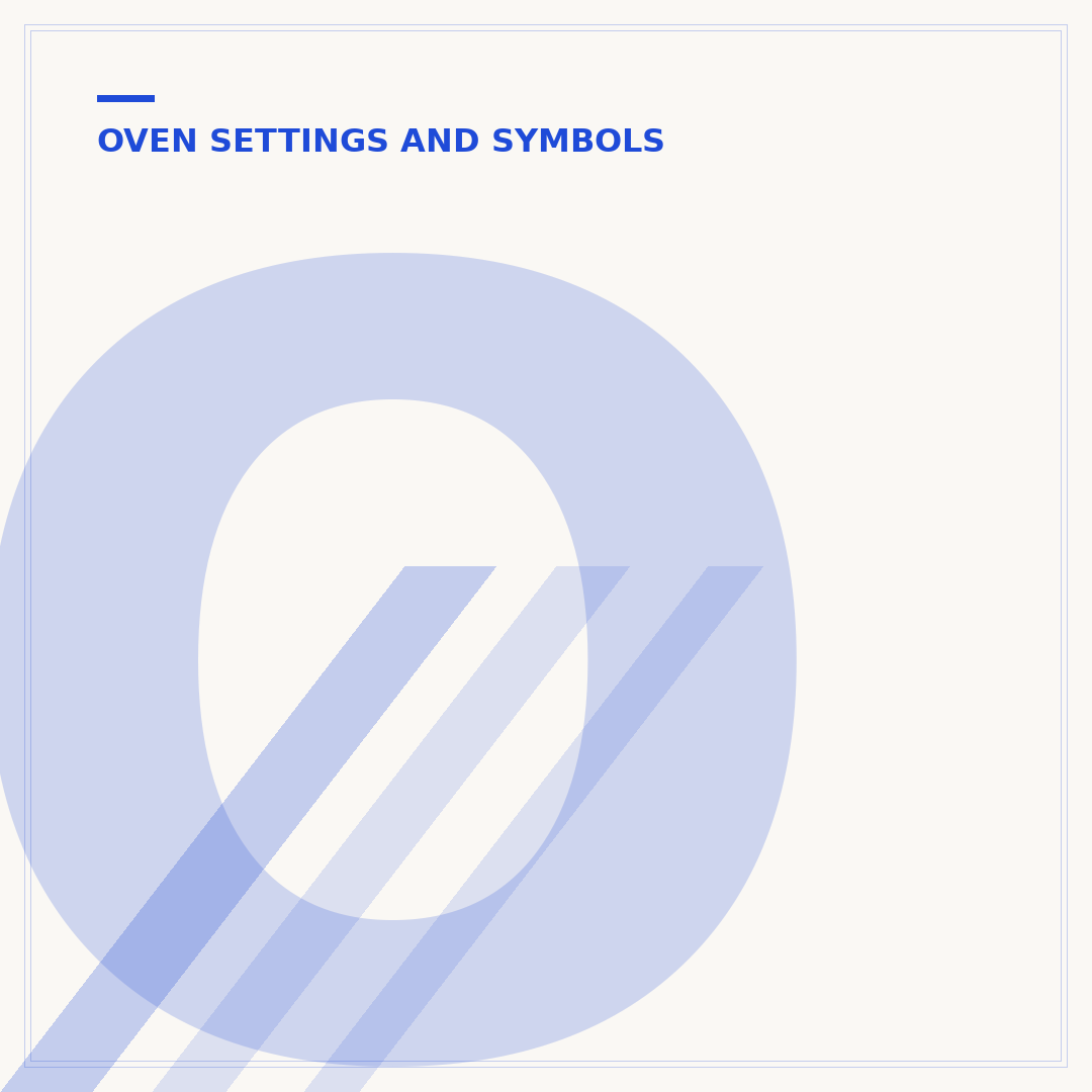 Oven Symbols: Meanings and How to Decode Your Appliance
