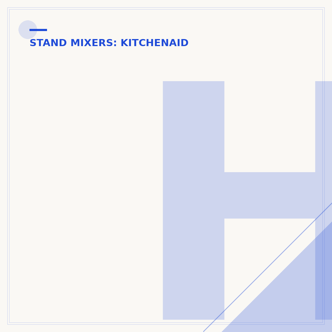 How to Paint a KitchenAid Mixer