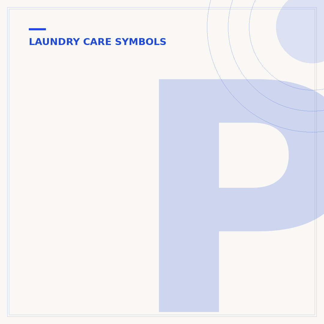 Patagonia Laundry Symbols Explained