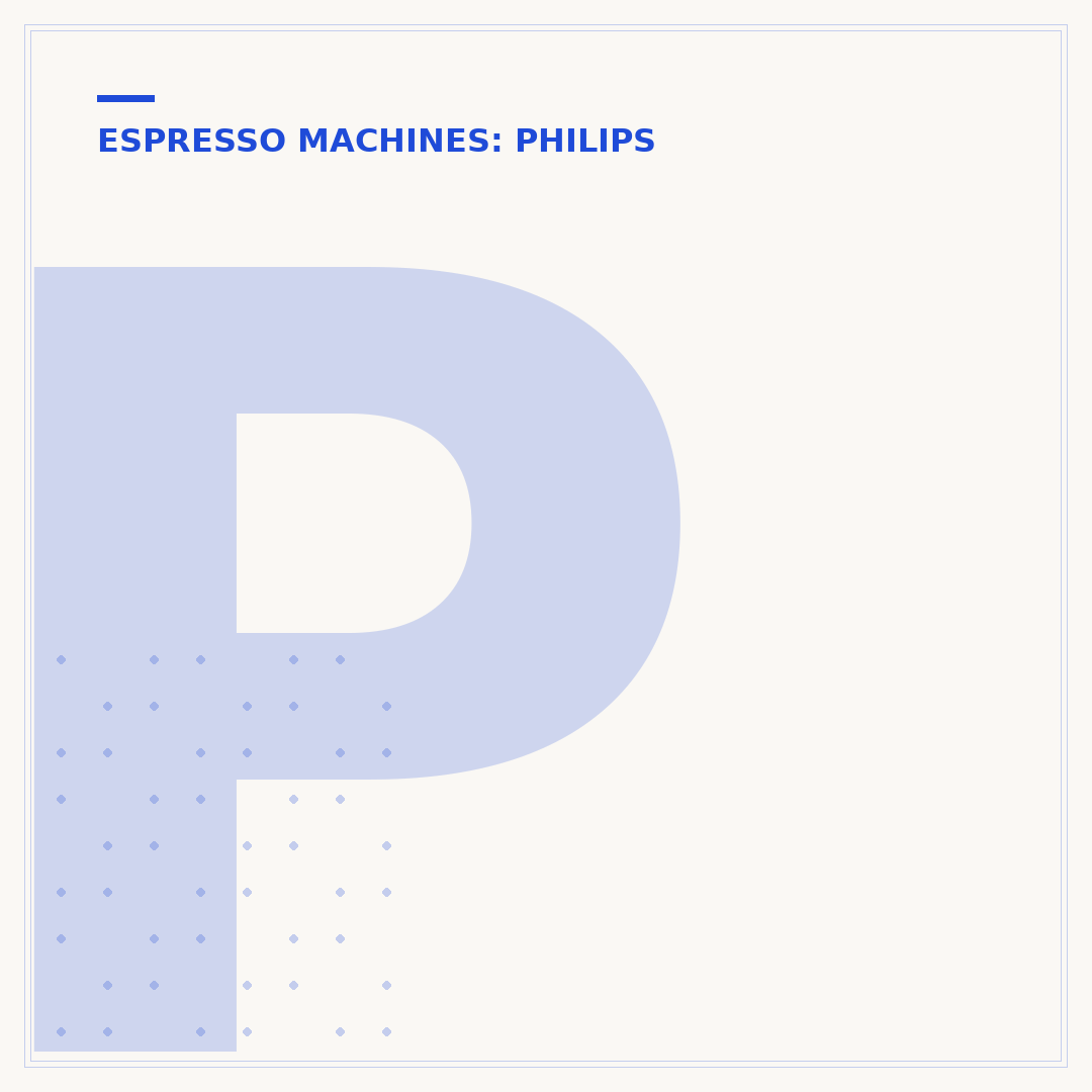 Philips 800 Series Automatic Espresso Machine