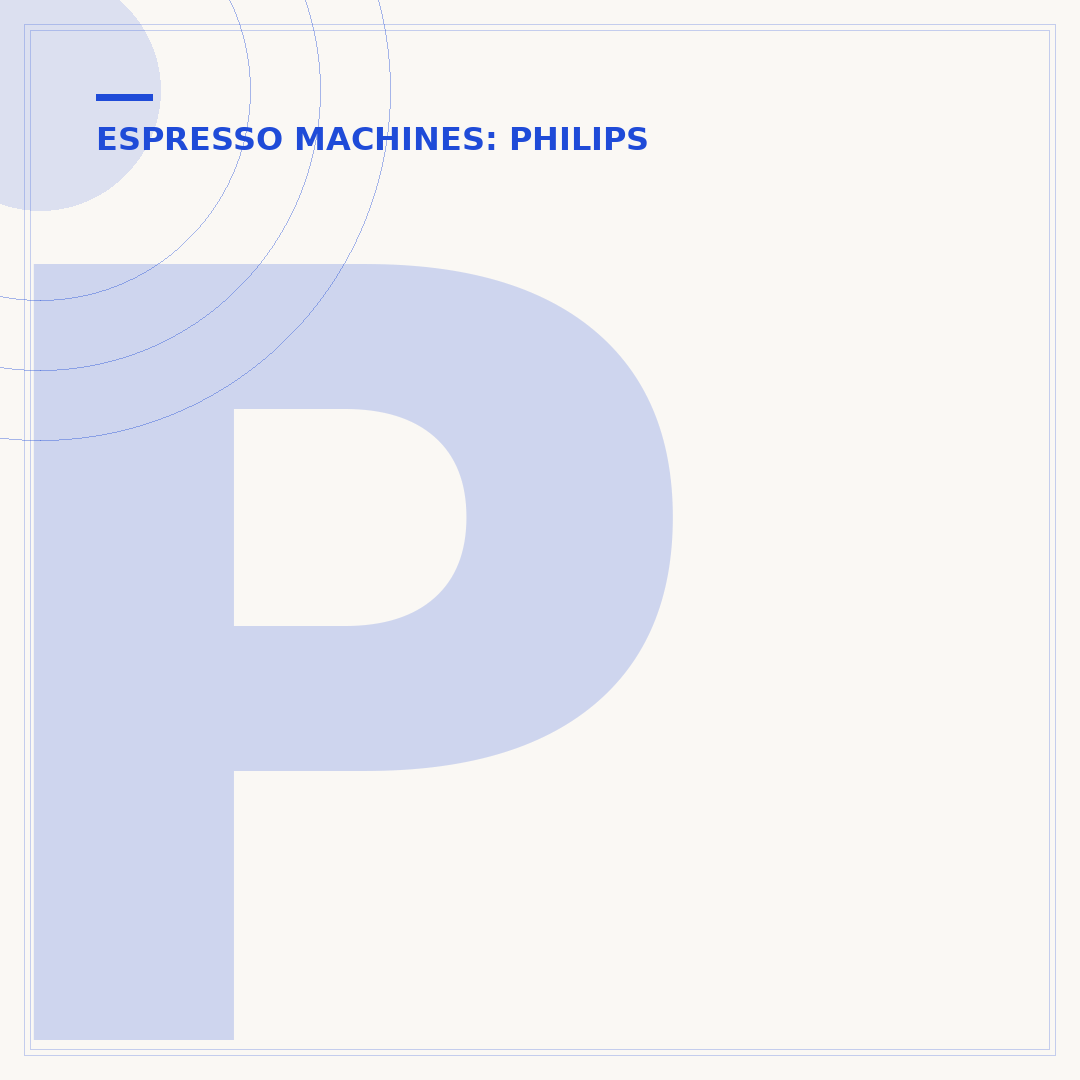 Philips Barista Brew Semi-Automatic Espresso Machine Details