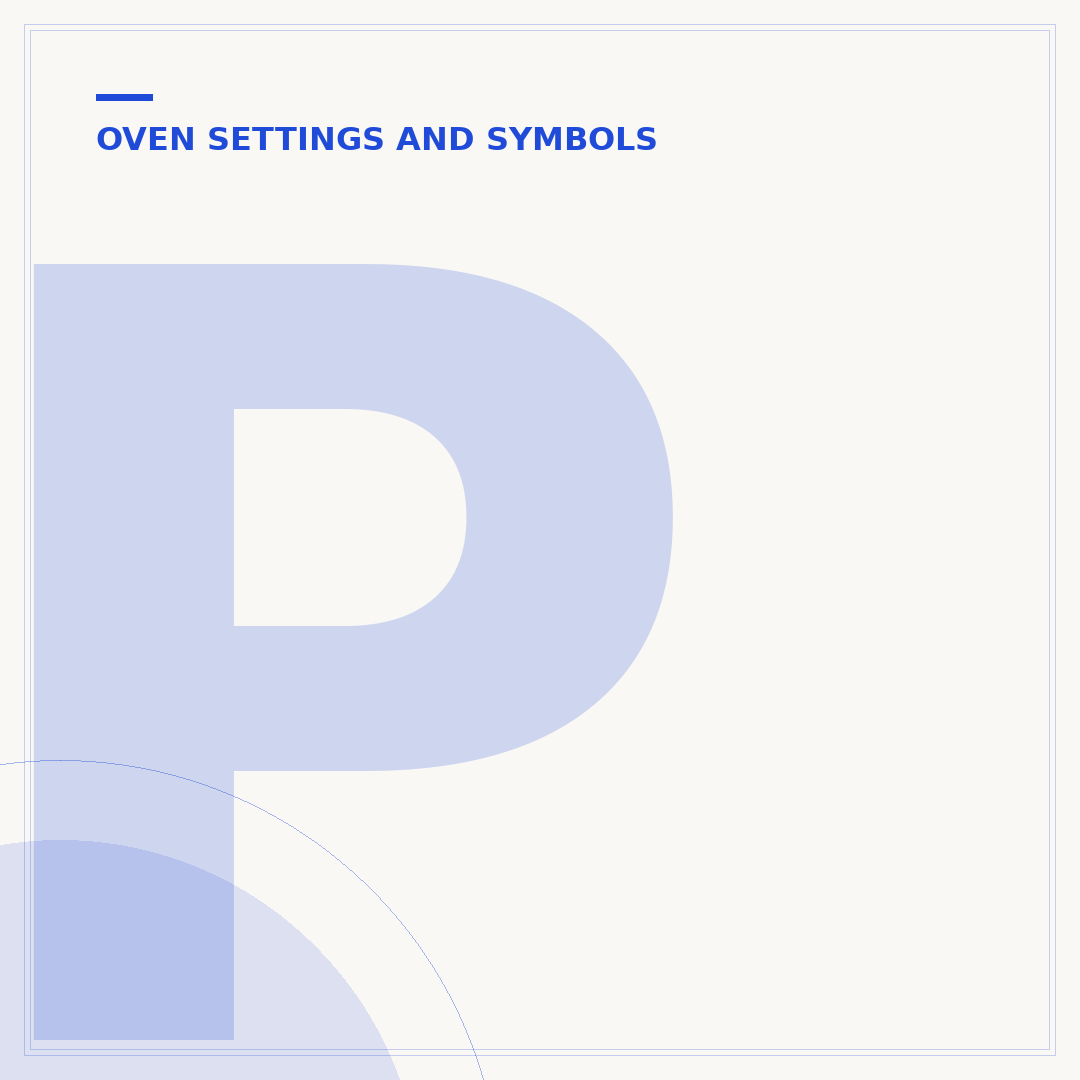 Porter Charles Oven Symbols: Decode Your Controls
