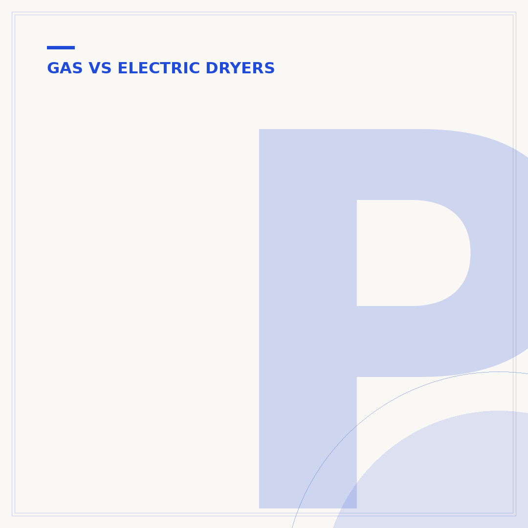 Propane vs Electric Dryer: Which is Right?